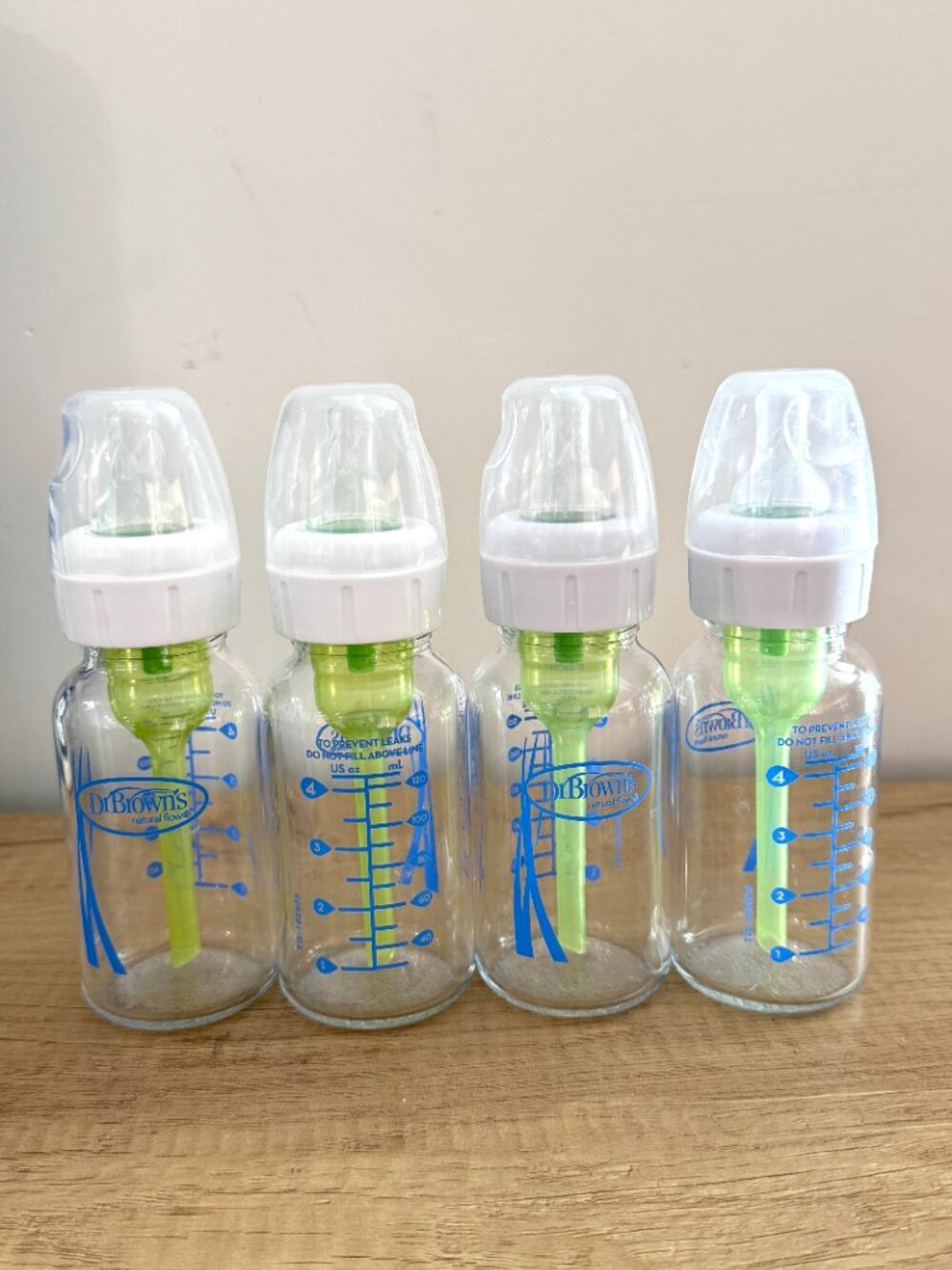 Dr. Brown's | Natural Flow Anti-Colic Options+ Narrow Glass Baby Bottles